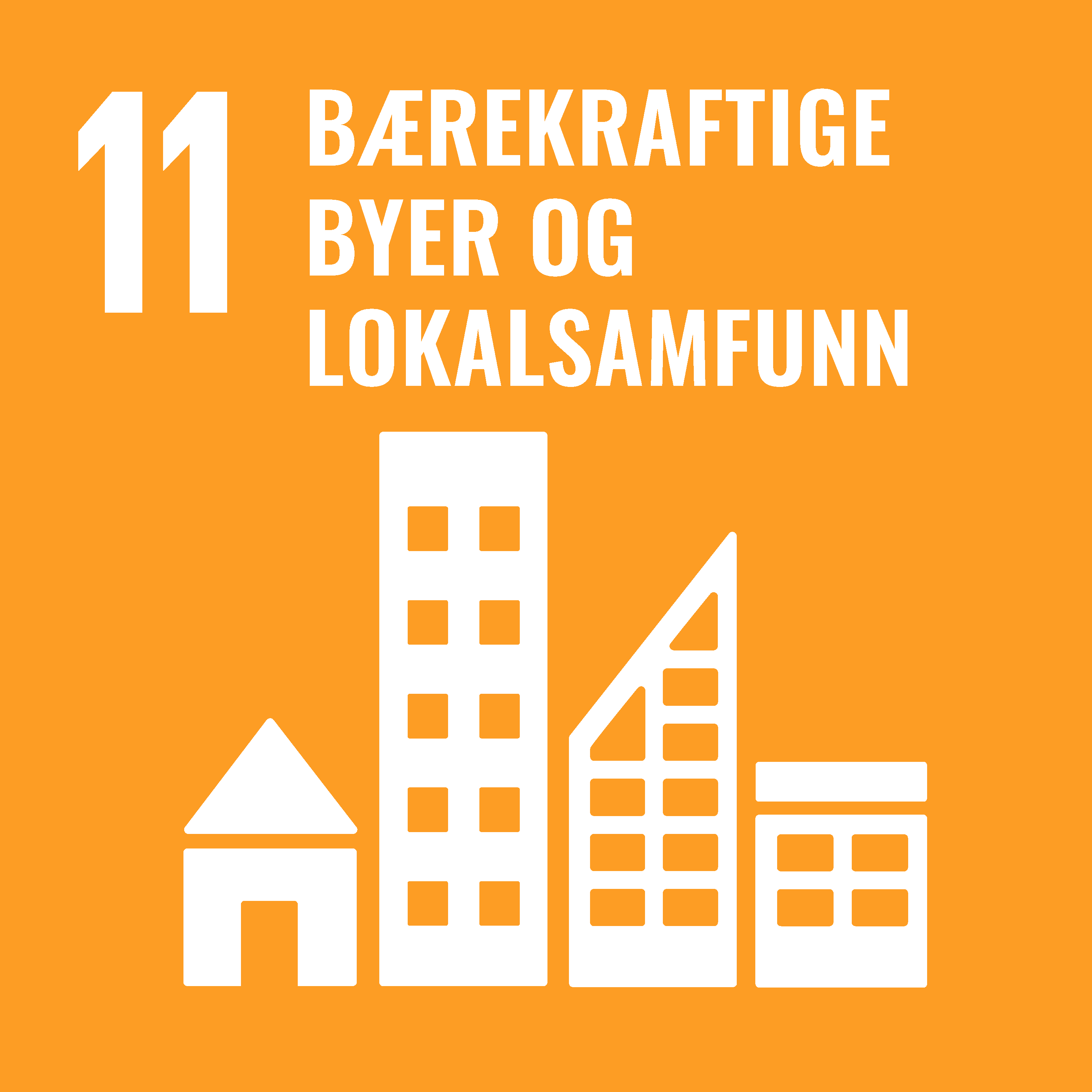 Bærekraftige byer og lokalsamfunn (SDG-11) Bærekraftige byer og lokalsamfunn (SDG-11)